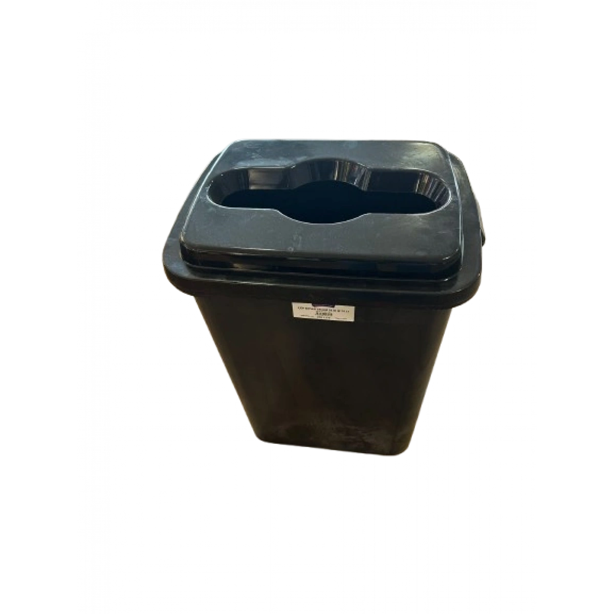 Nossa CKK-1177 Siyah Sıfır Atık Kovası XL 51*52 cm  70 Lt