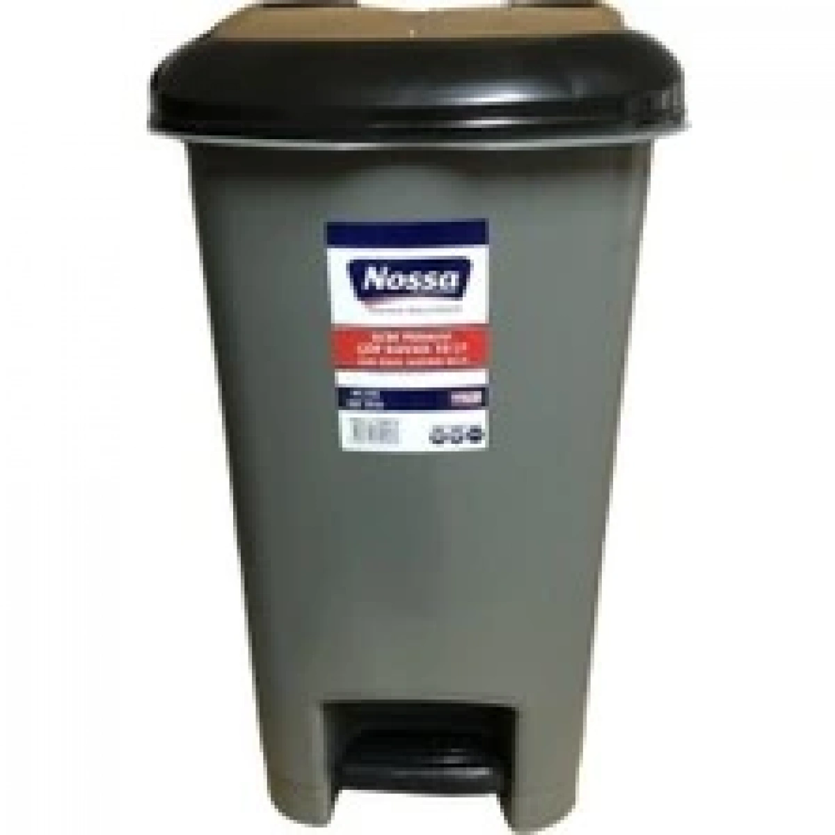 Nossa Pedallı Çöp Kovası Tekerlekli 70 Lt