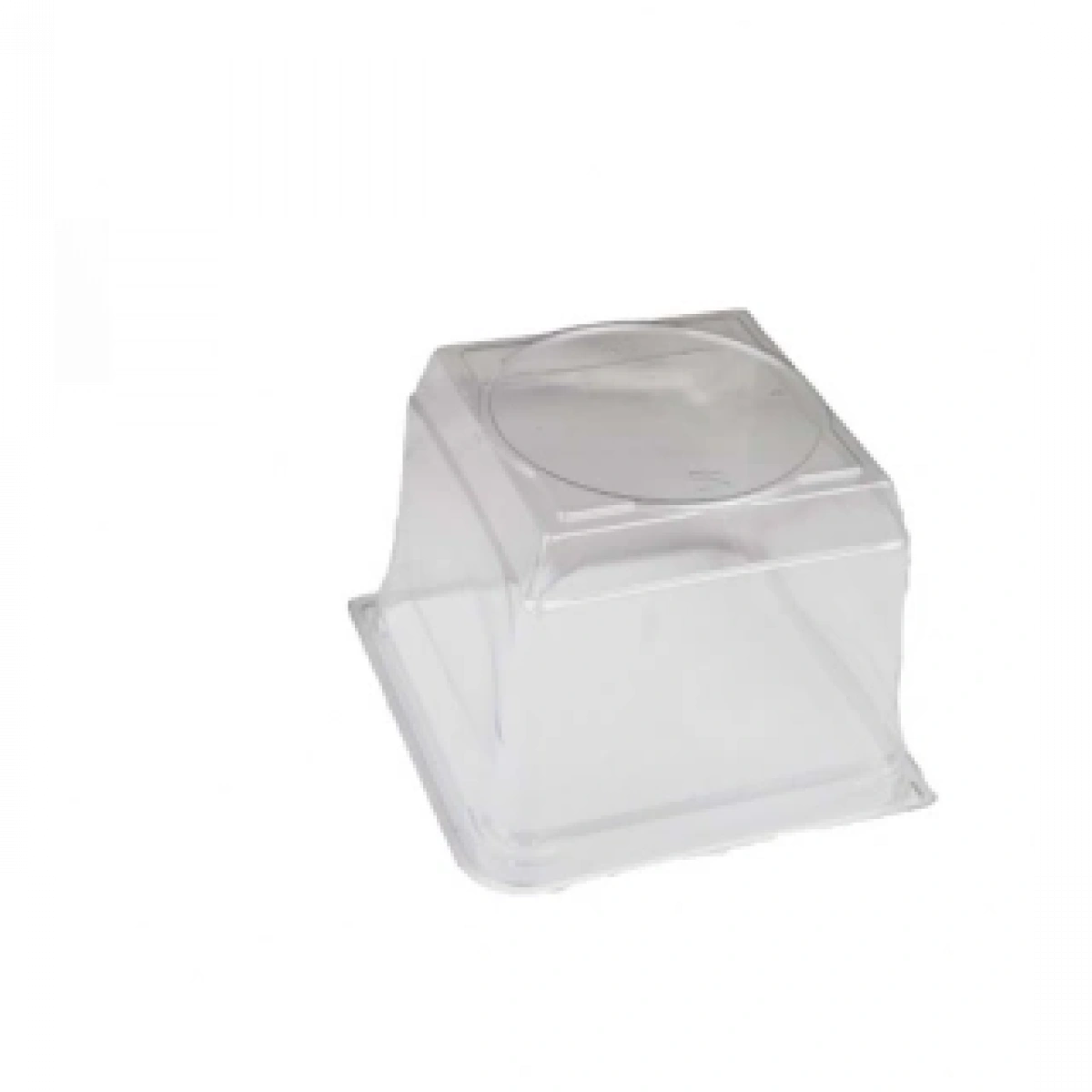 Özge Yaş Pasta Kabı Kare Kapak (450 Li)