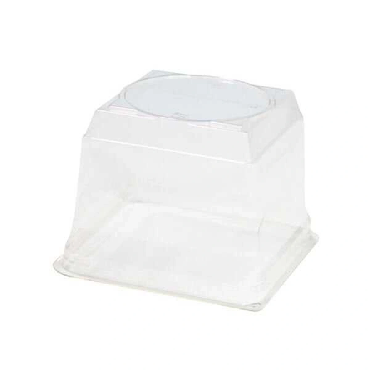 Özge Kare Kapak Yaş Pasta Kabı 450li