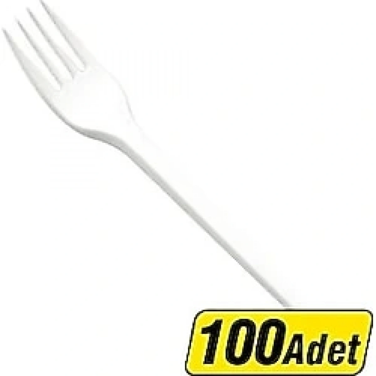 Plastik Çatal Klasik 100 Lü 60 Pkt