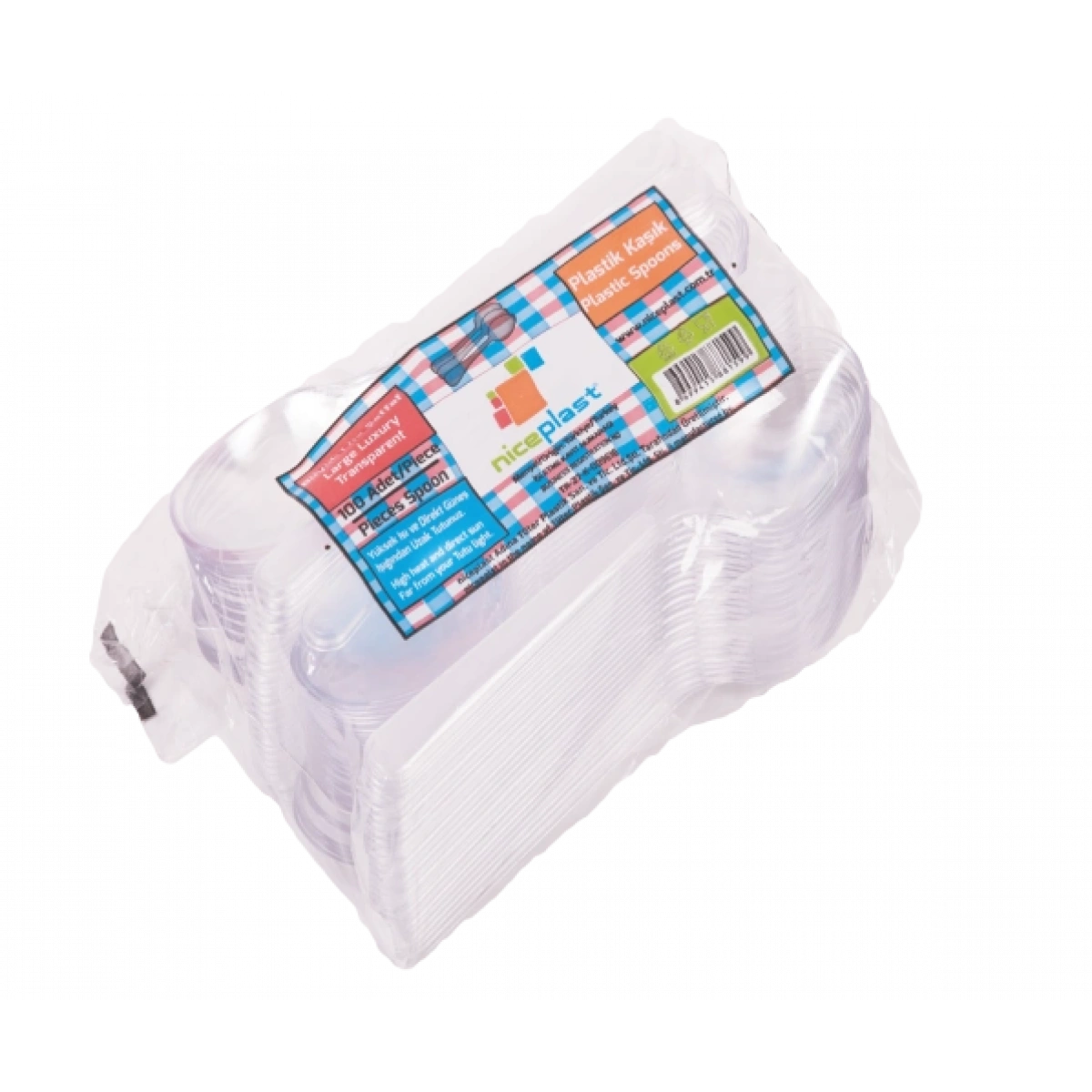 Plastik Çatal Lüx 50Li*80 Pkt. 4000 Ad. Niceplast