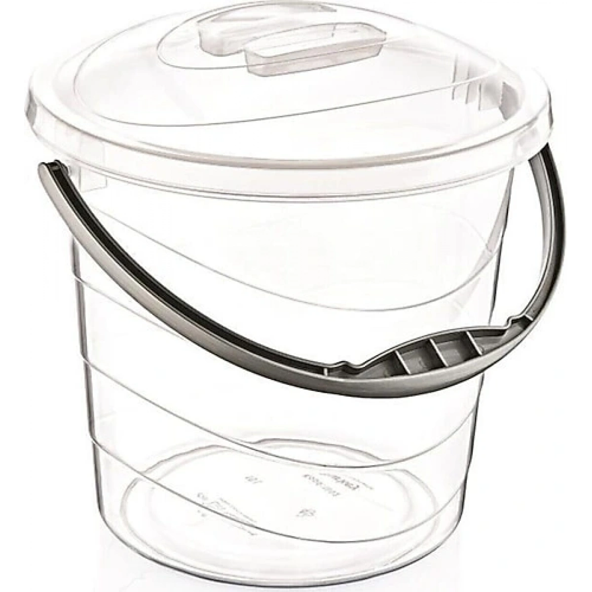 Şeffaf Kapaklı Su Kovası 20 Lt*12