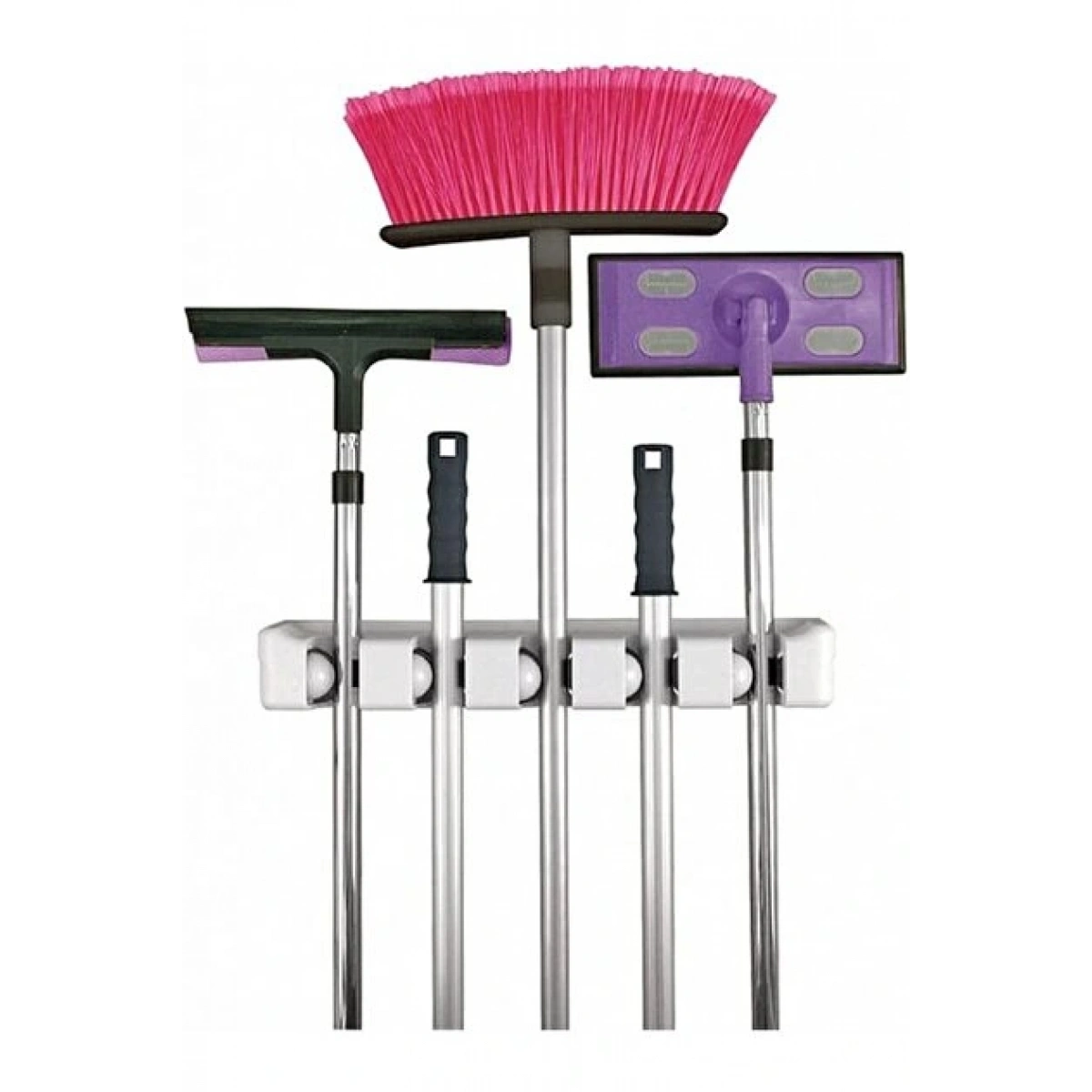 Sihirli Tutamaç Mop Tutucu Duvar Askı Aparatı