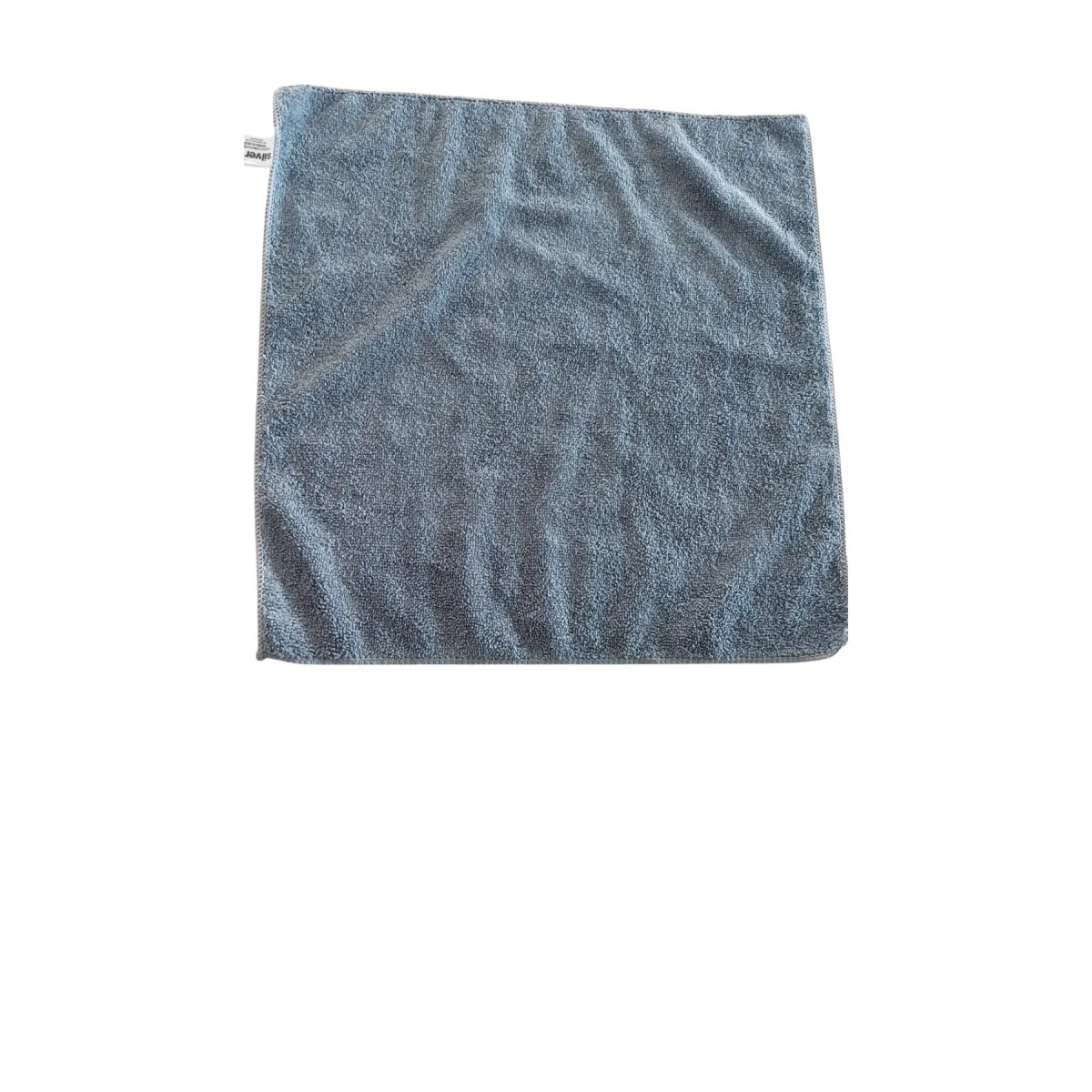 Silver Home Overloklu Gri Mikrofiber Temizlik Bezi 40x40 cm 5 adet