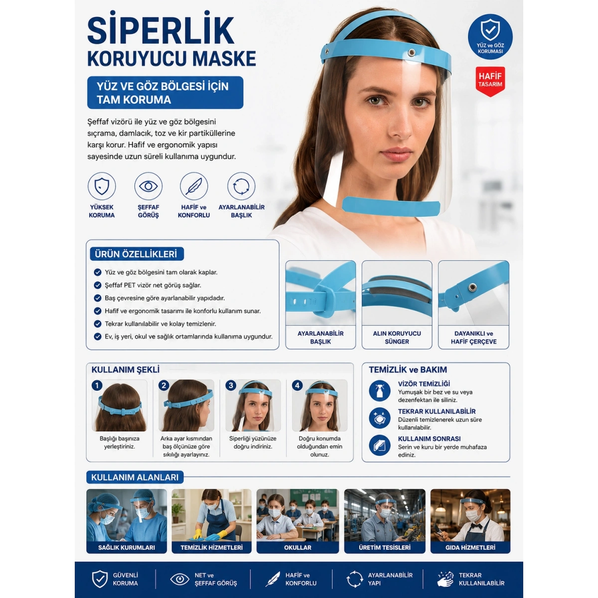 Siperlik Koruyucu Maske