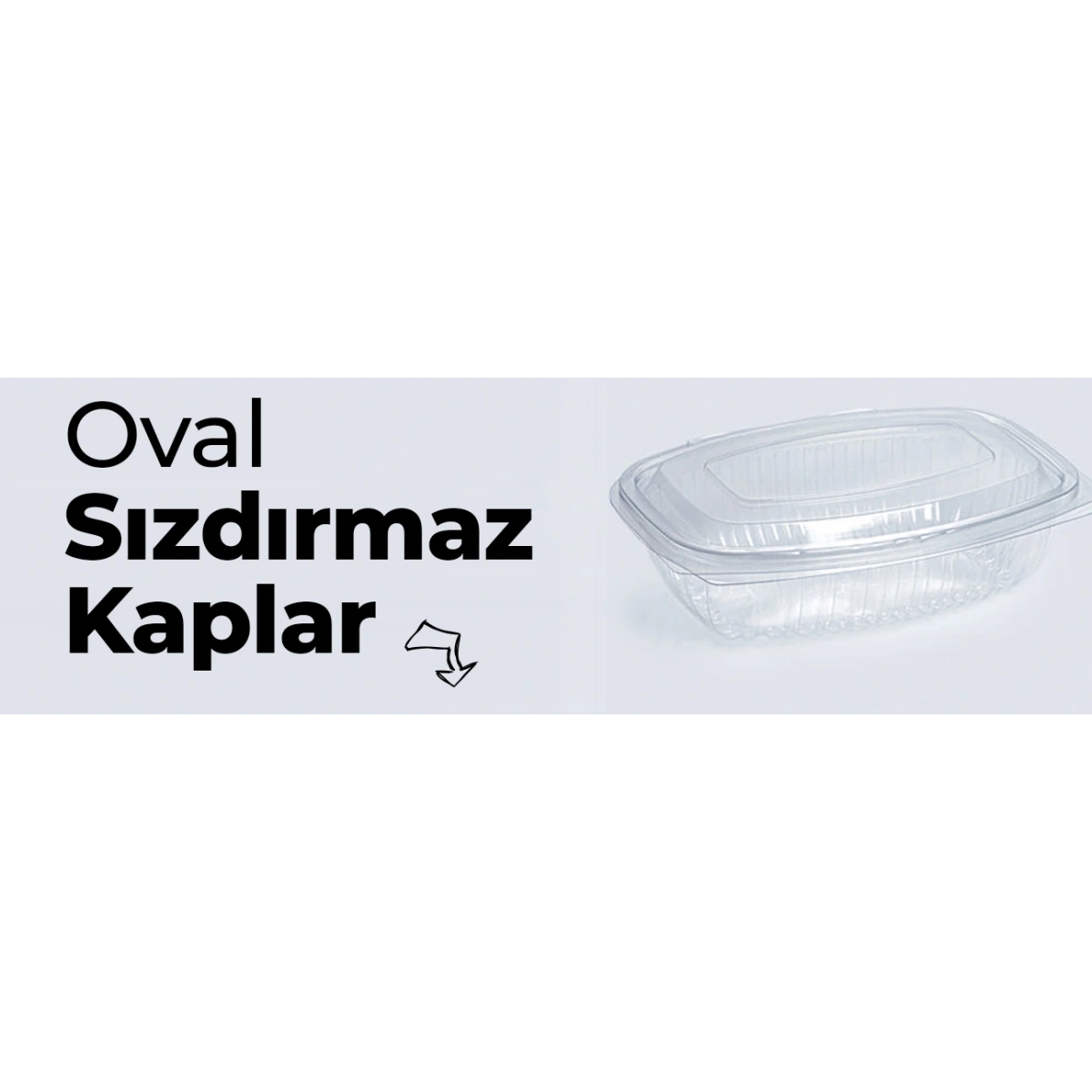 Sızdırmaz Kab Oval 1500 Gr 400Lü