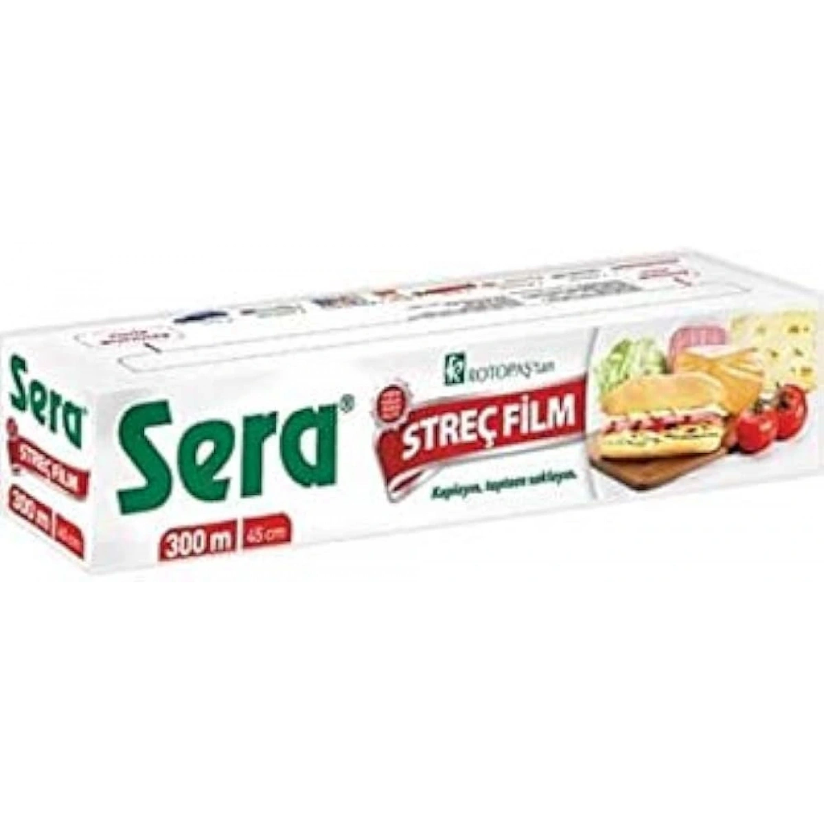 STREÇ FİLM 45*300 8 MİC. KUTULU ( SERA)