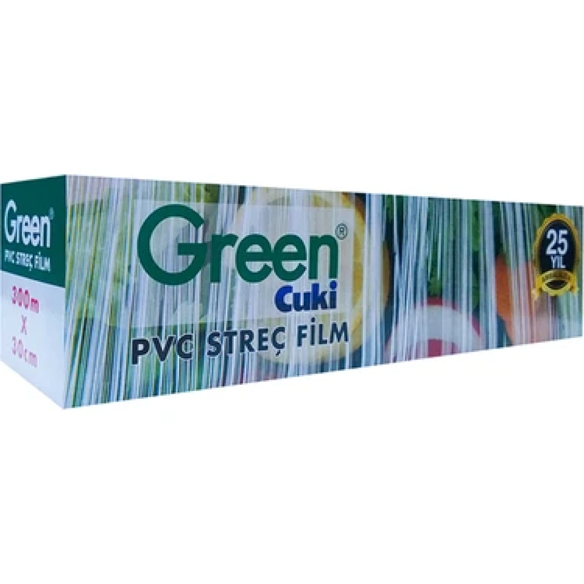 Streç Film Kutulu Green 45*300 (12 Lı)