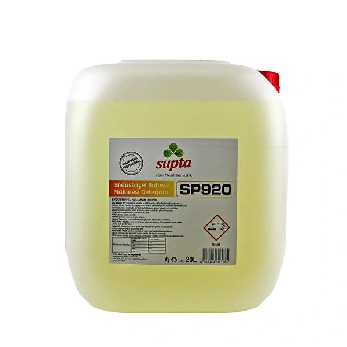 Supta End. Bulaşık Makine Deterjanı 20 Lt