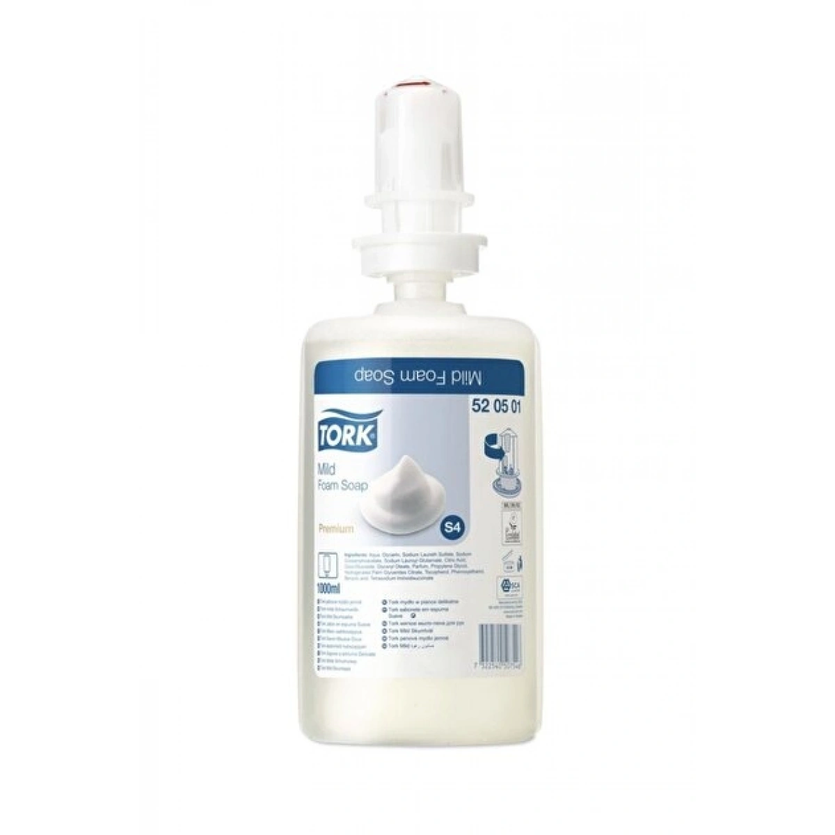 Tork (520501) Mild Köpük Sabun 1000 ml. 1 Adet