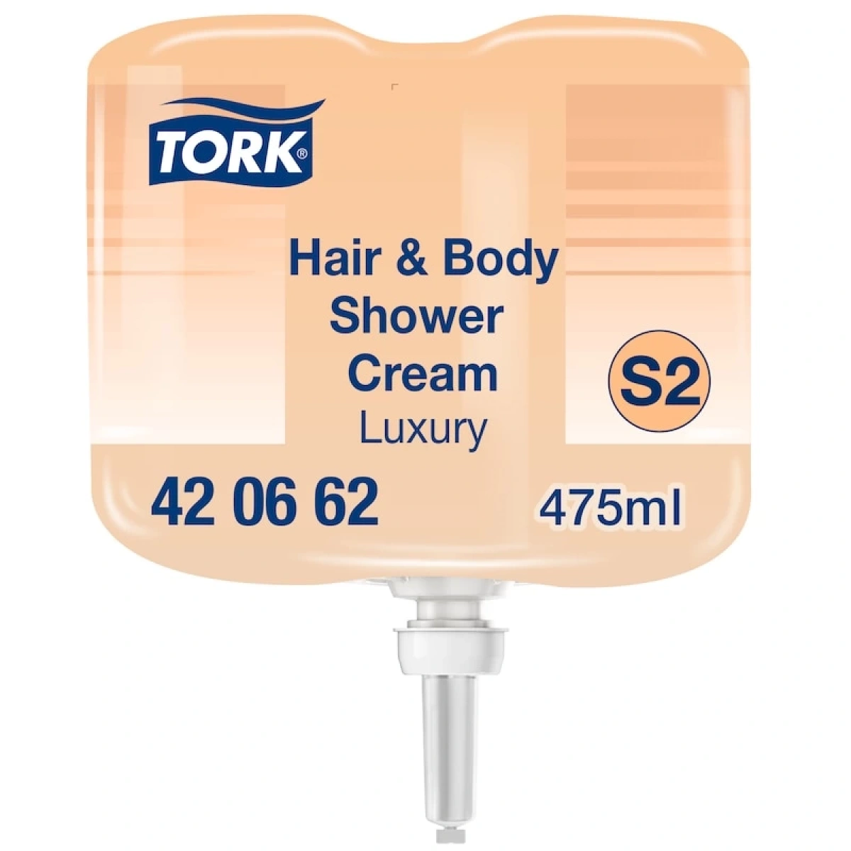 Tork 420662 Lüx Mini Vücut Sıvı Sabunu/Şampuanı 475 ml x 8 Paket