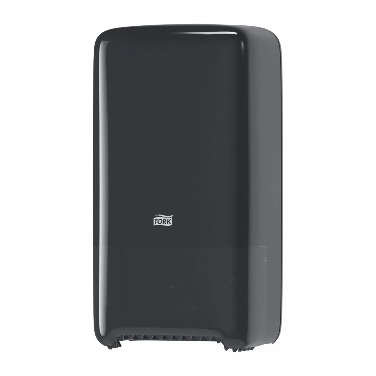 Tork 557508 Çift Rulo Hazneli Tuvalet Kağıdı Dispanseri Siyah