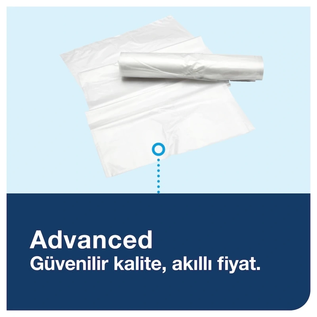 Tork 563008 Siyah Çöp Kovası 50 lt