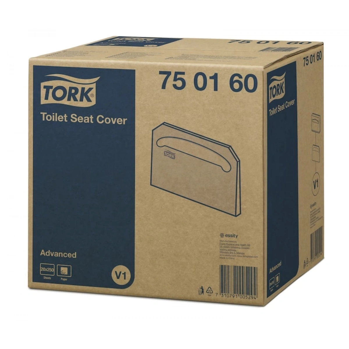 Tork 750160 Klozet Kapak Örtüsü 20 Paket 250 Yaprak