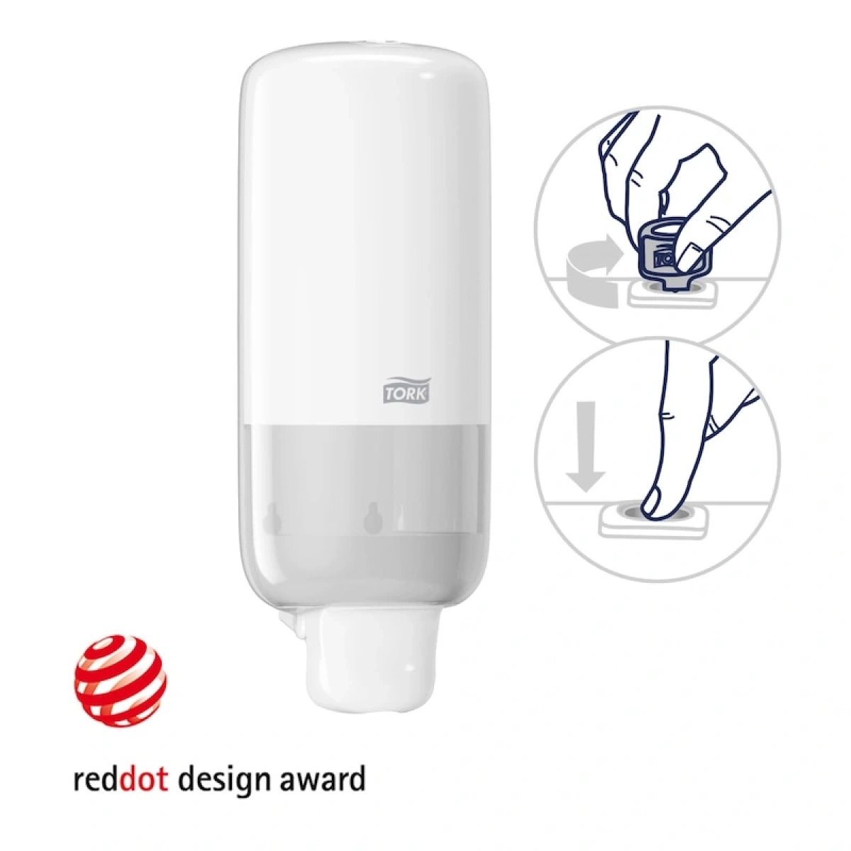 TORK KÖPÜK SABUN DİSP. BEYAZ (561500)