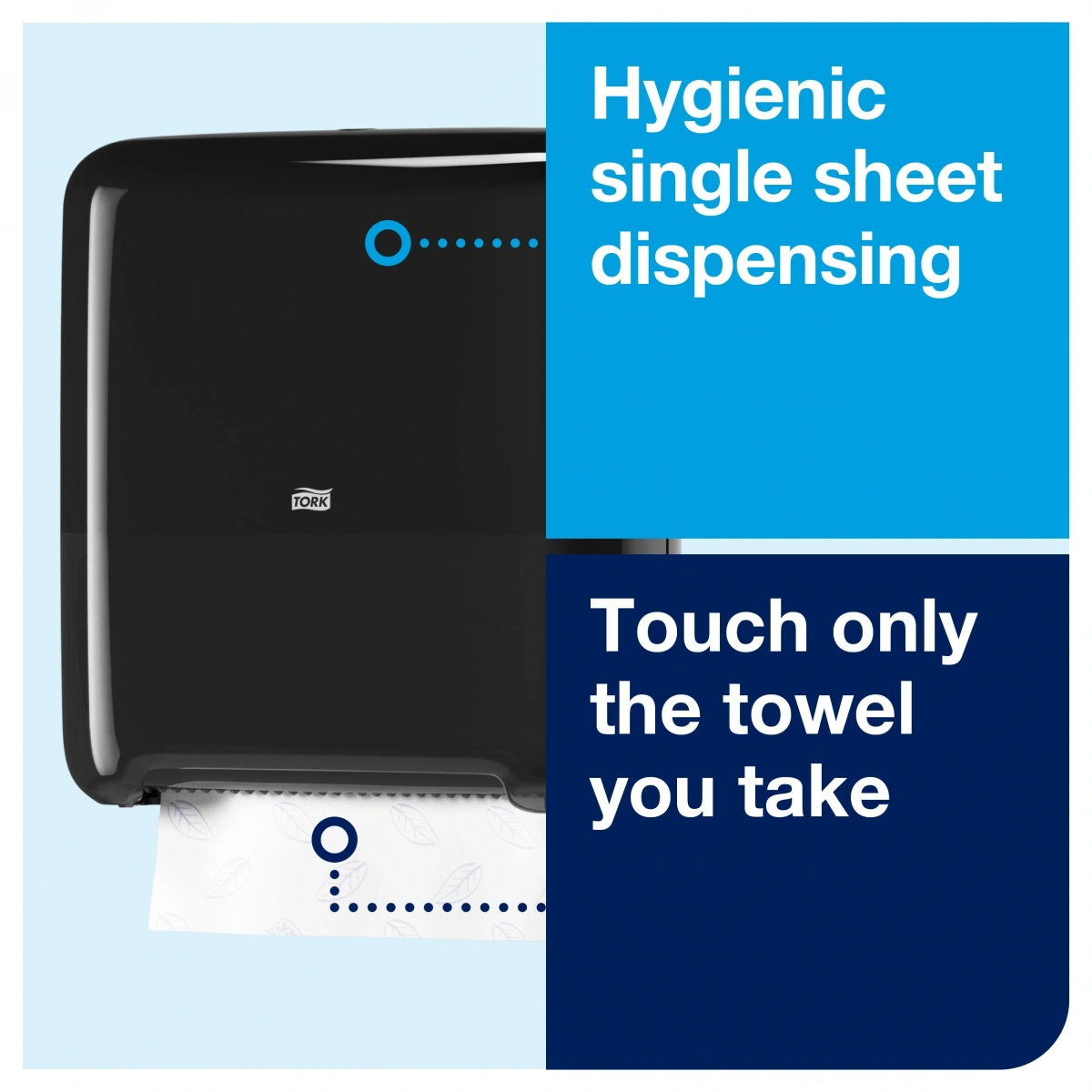 Tork Matik Hareketli Havlu Disp. Siyah (551008)