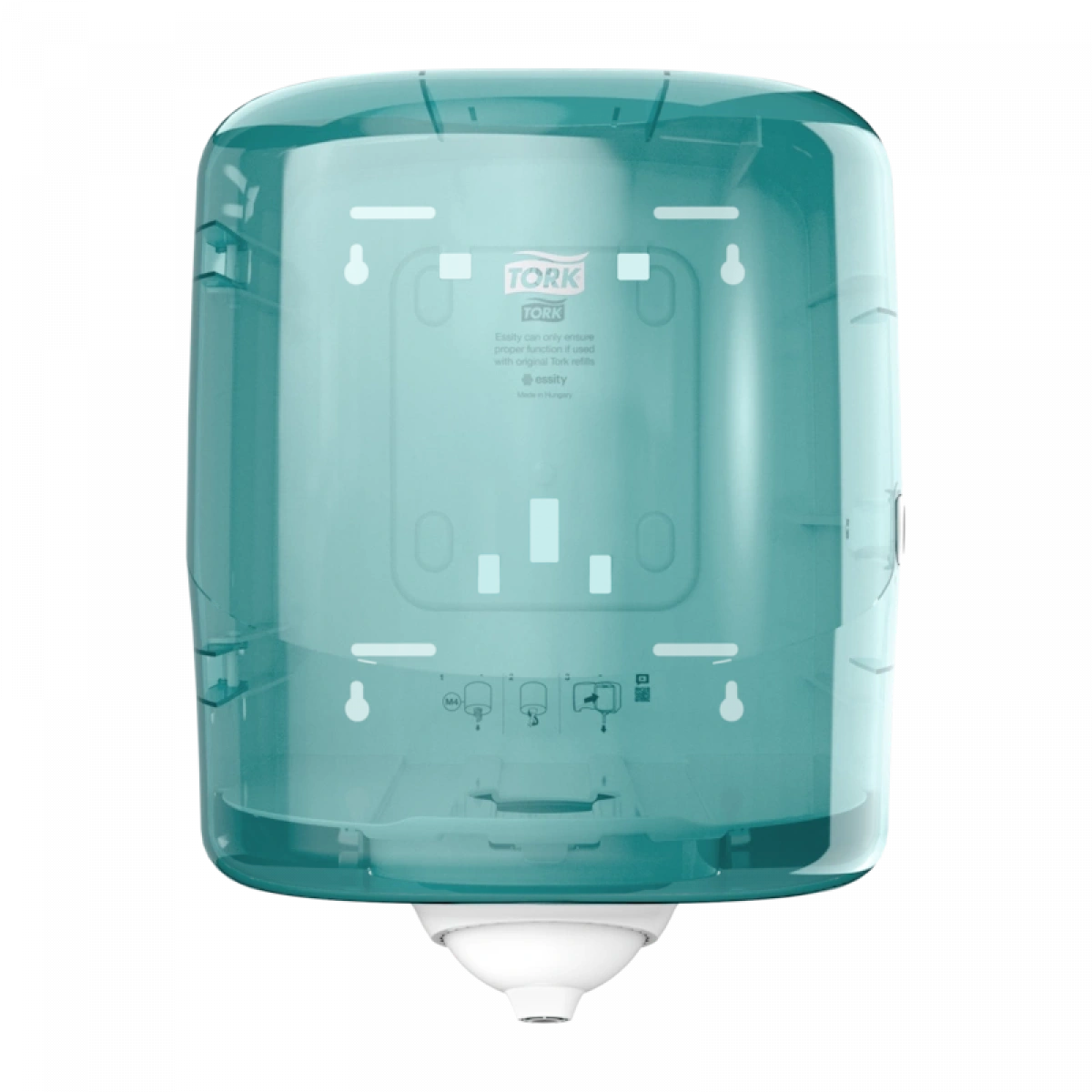 Tork 473180 Reflex Her Seferinde Tek Yaprak Veren, İçten Çekmeli Dispanser Turkuaz