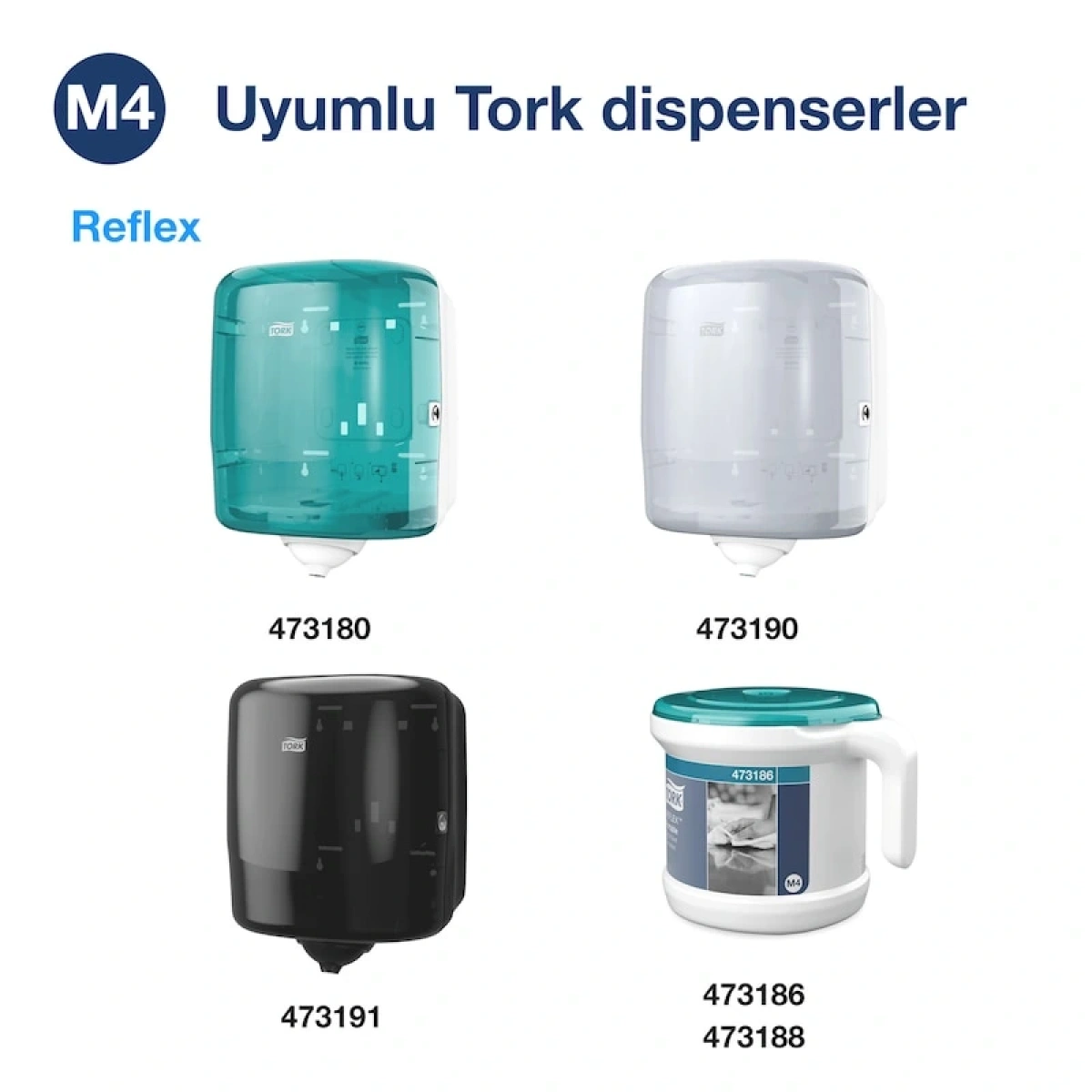 Tork 473242 Kağıt Havlu 6 Rulo x 300 Yaprak