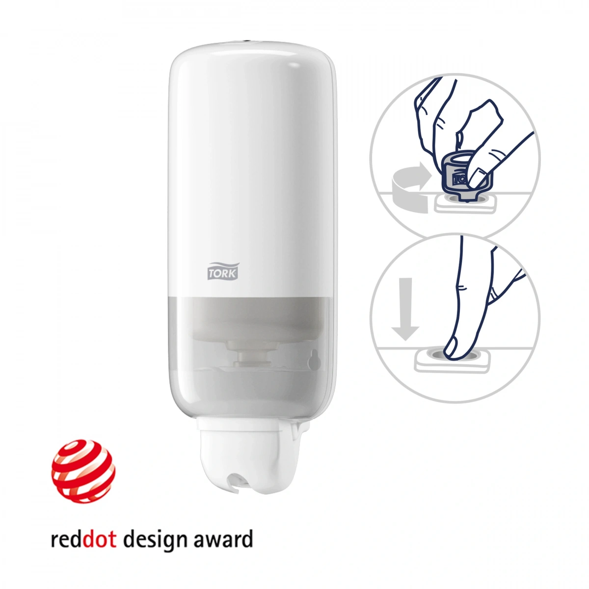 Tork 560000 Sıvı Sabun Dispanseri Beyaz