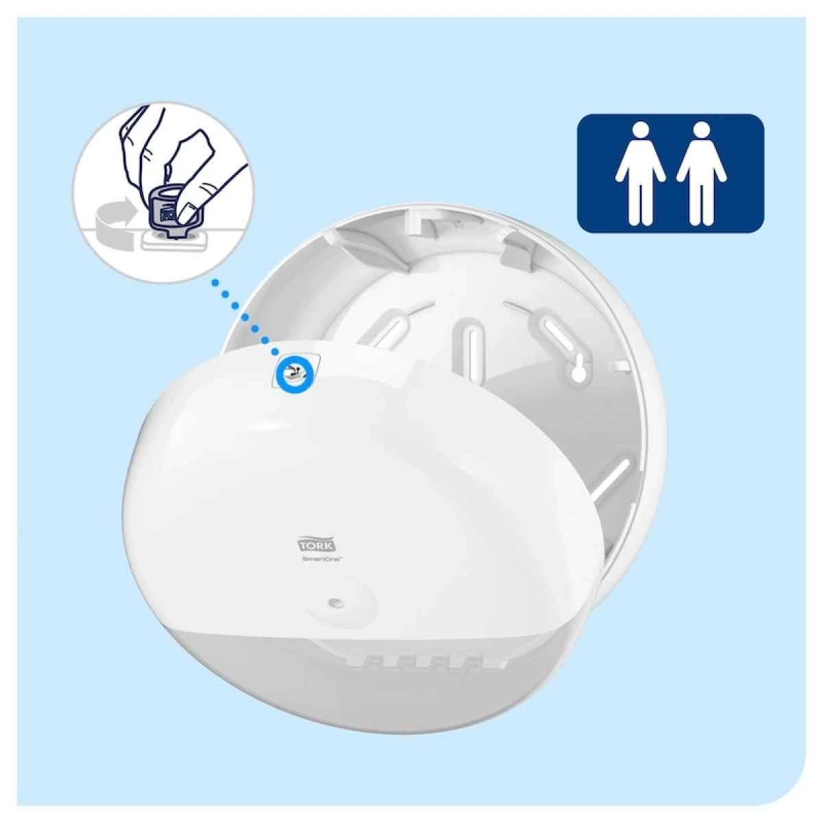 Tork 681000 Smartone Mini Dispanser Beyaz