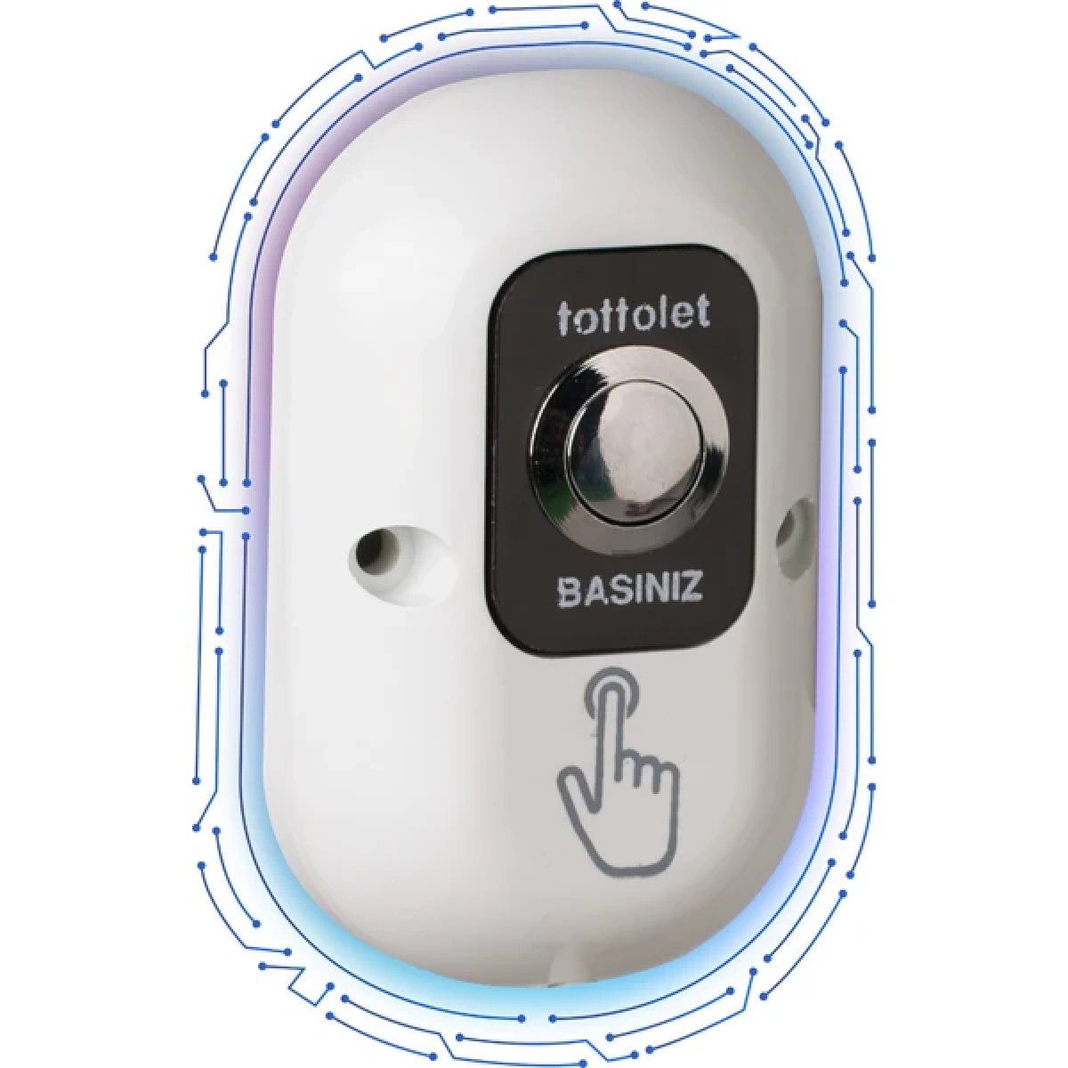 Tottolet Klozet Kapak Sistemi Ledsörlü 12 V Beyaz