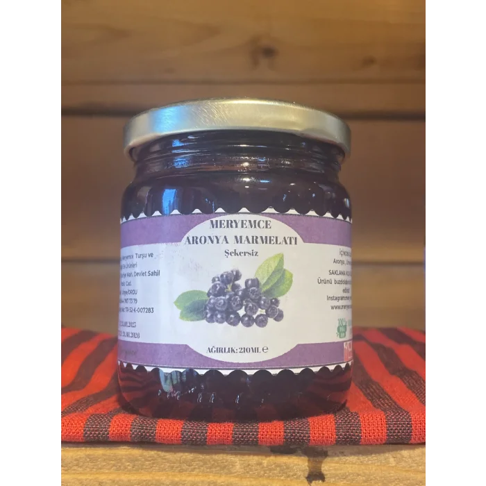 Aronya Marmelatı Şekersiz