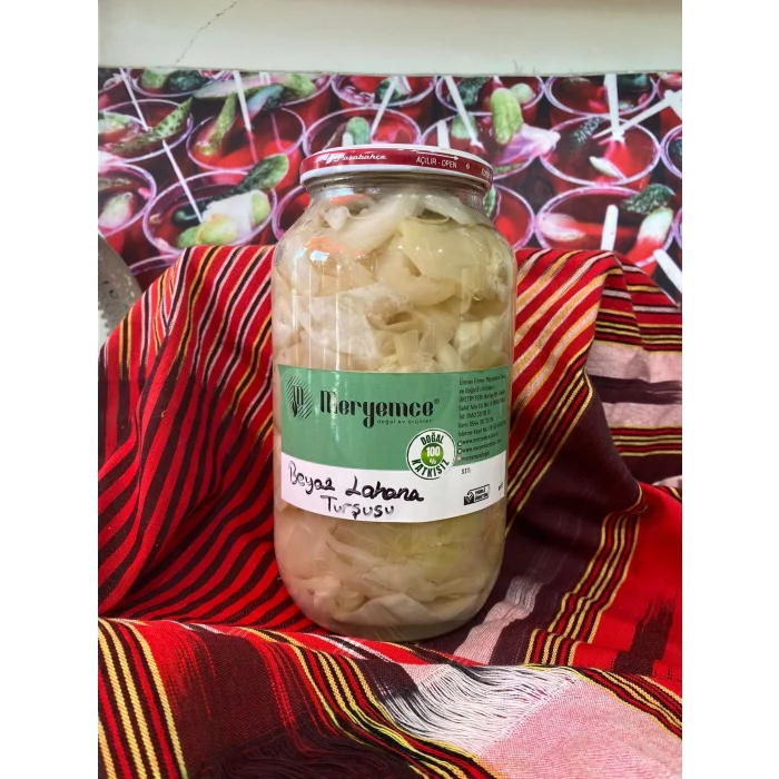 Beyaz Lahana (Kelem) Turşusu
