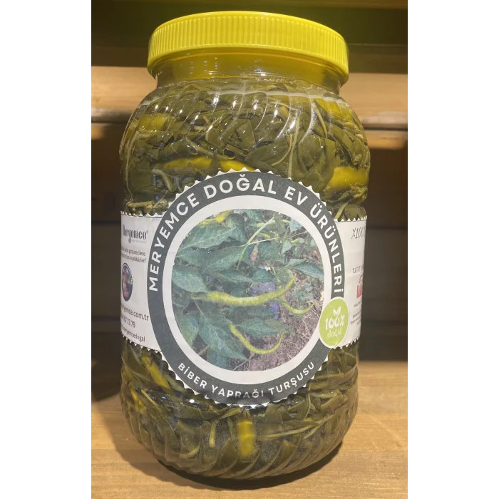 Biber yaprağı 3 kg bidonda