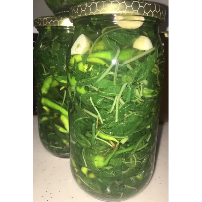 Biber Yaprağı Turşusu