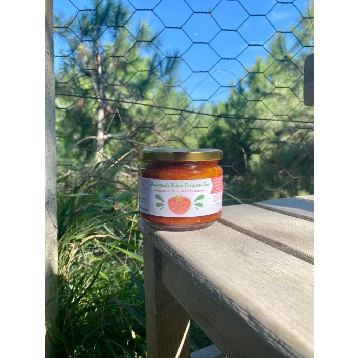 Domatesli Biber Turşusu Sos