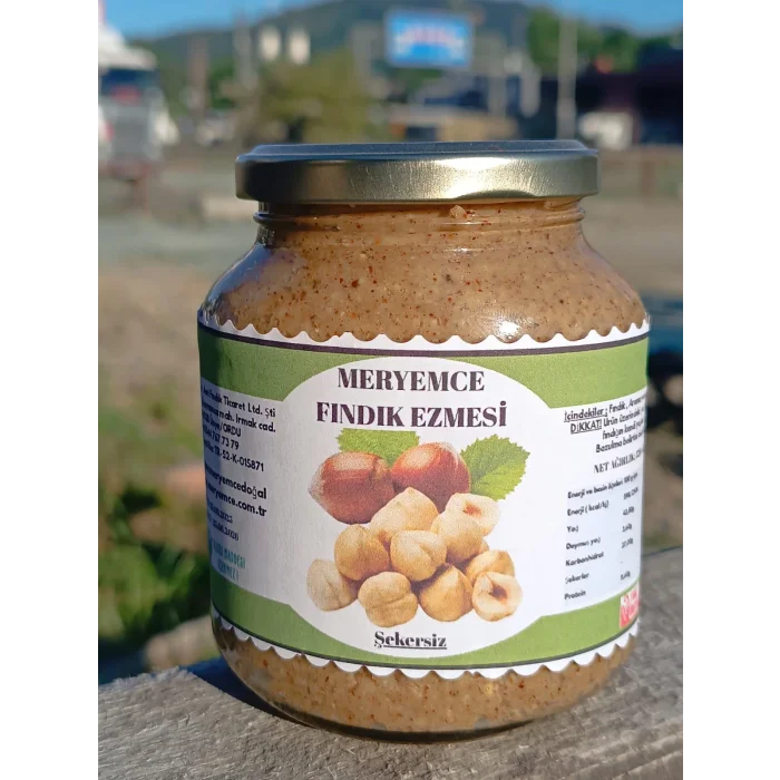 Fındık Ezmesi ( Şekersiz)