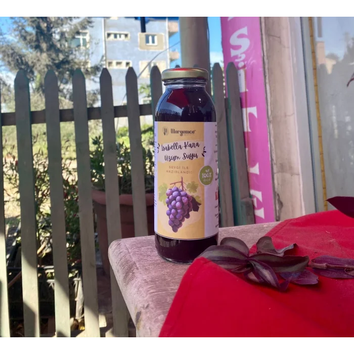 Kara üzüm suyu konsantresi (isabella)