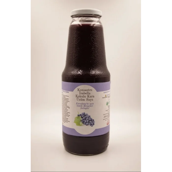 Kara üzüm suyu konsantresi (isabella)