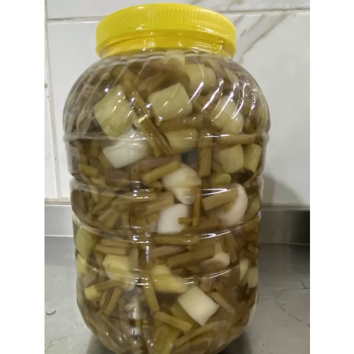 Pırasalı Kaldirik Turşusu