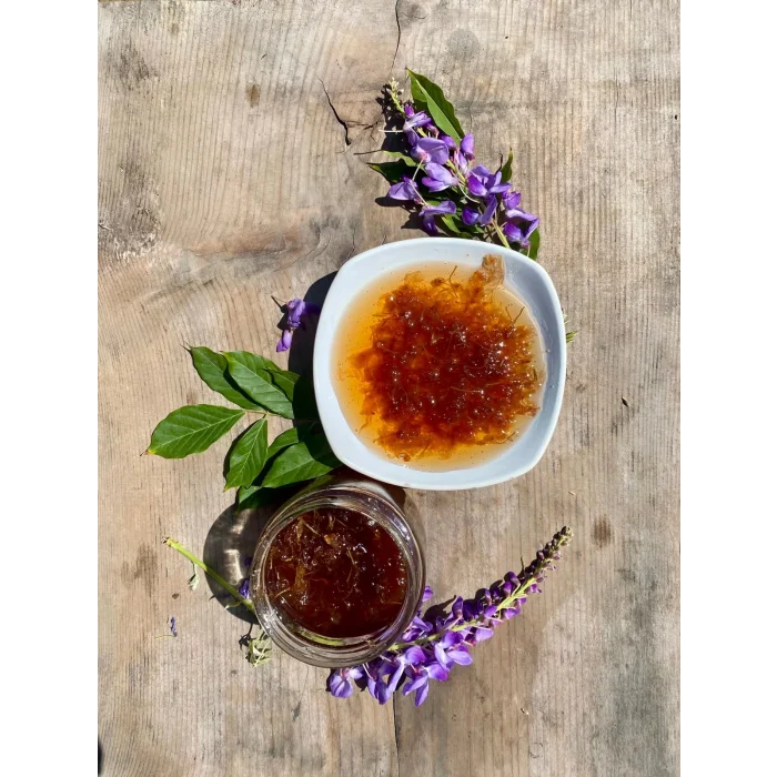 Mor salkım Çiçeği Reçeli