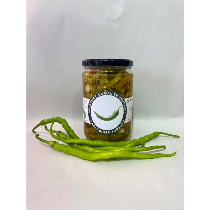 Yağlı biber turşu 660 cc