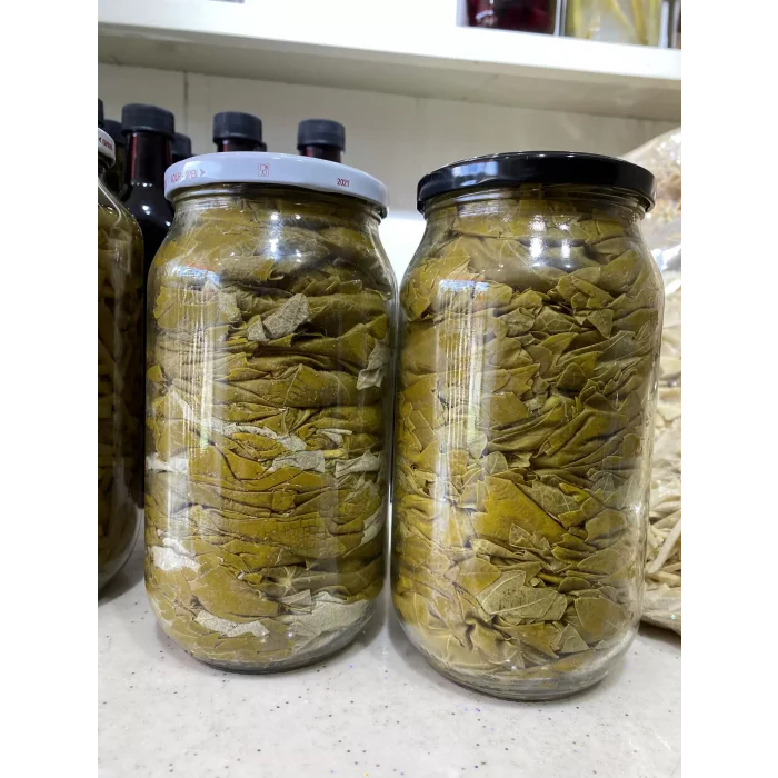 Asma Beyaz Üzüm Yaprağı (Kuru Basım)