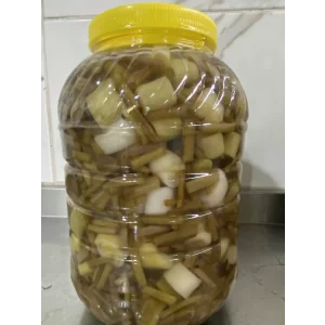 Pırasalı Kaldirik Turşusu