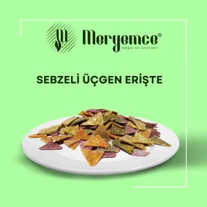 Üçgen Sebzeli Erişte 500 gr