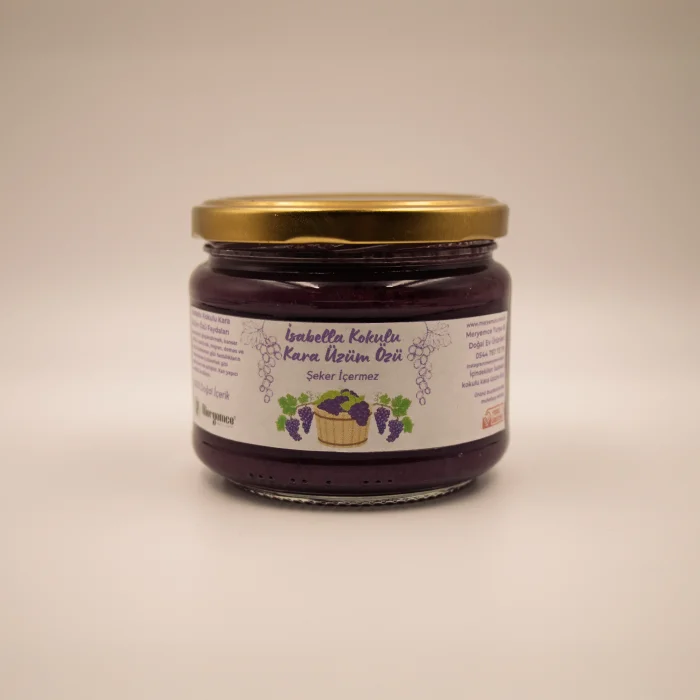 Kara Üzüm Özü isabella (Şekersiz)