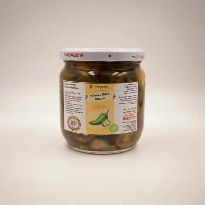 Jalapeno Biber Turşusu (dilimli)