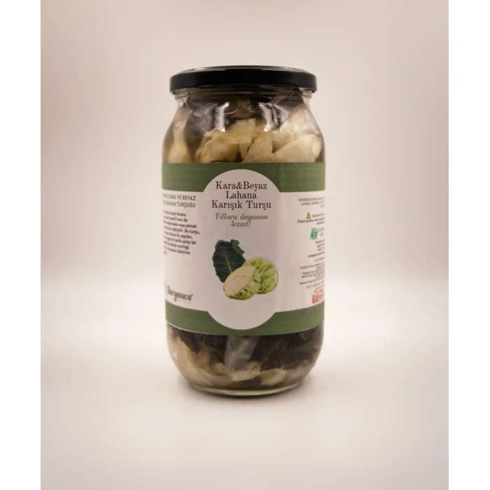 Kara & Beyaz Karışık Lahana Turşusu 1 KG