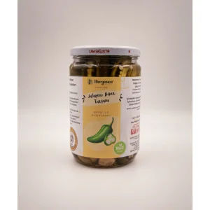 Jalapeno Biber Turşusu Jülyen Doğranmış