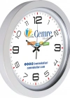 40 CM OVON METALİZE DUVAR SAATİ