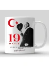 Mug Kupa- 19 Mayıs a Özel Baskılı Kupa (6 Farklı Mode)