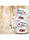 Mug Kupa Karımda Karım Kocam Da Kocam Kupası 2li