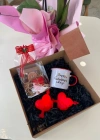 Sevgililer Gününe Özel Kalpli Çikolata, Kupa, Ledli Kalp