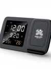 CLOCK DİJİTAL SAATLİ KABLOSUZ ŞARJ CİHAZI