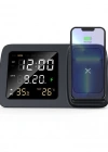 CLOCK DİJİTAL SAATLİ KABLOSUZ ŞARJ CİHAZI